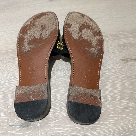 Christian Dior Black Beaded Judgement slides. Size 40 - Picture 5 of 7